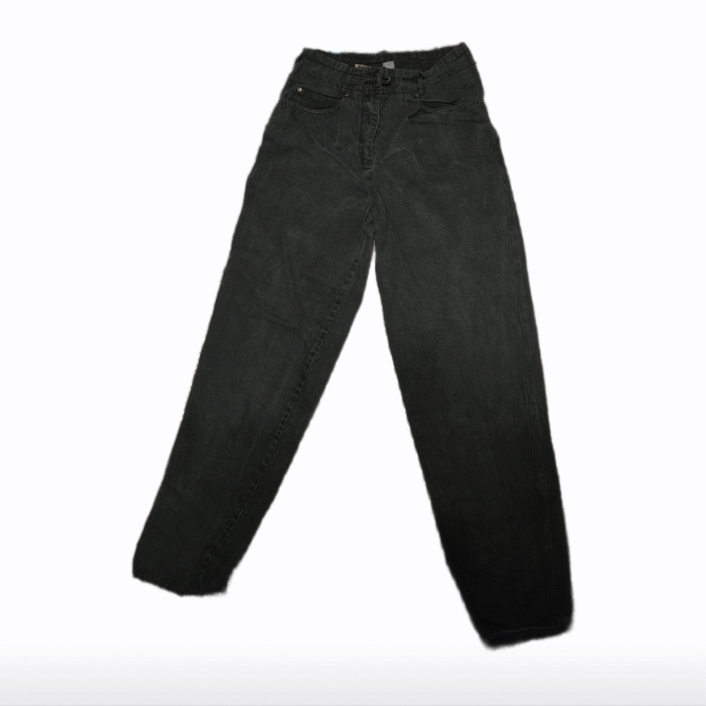 Vintage The Limited Wide Leg Jeans – Size 8, Dark Grey